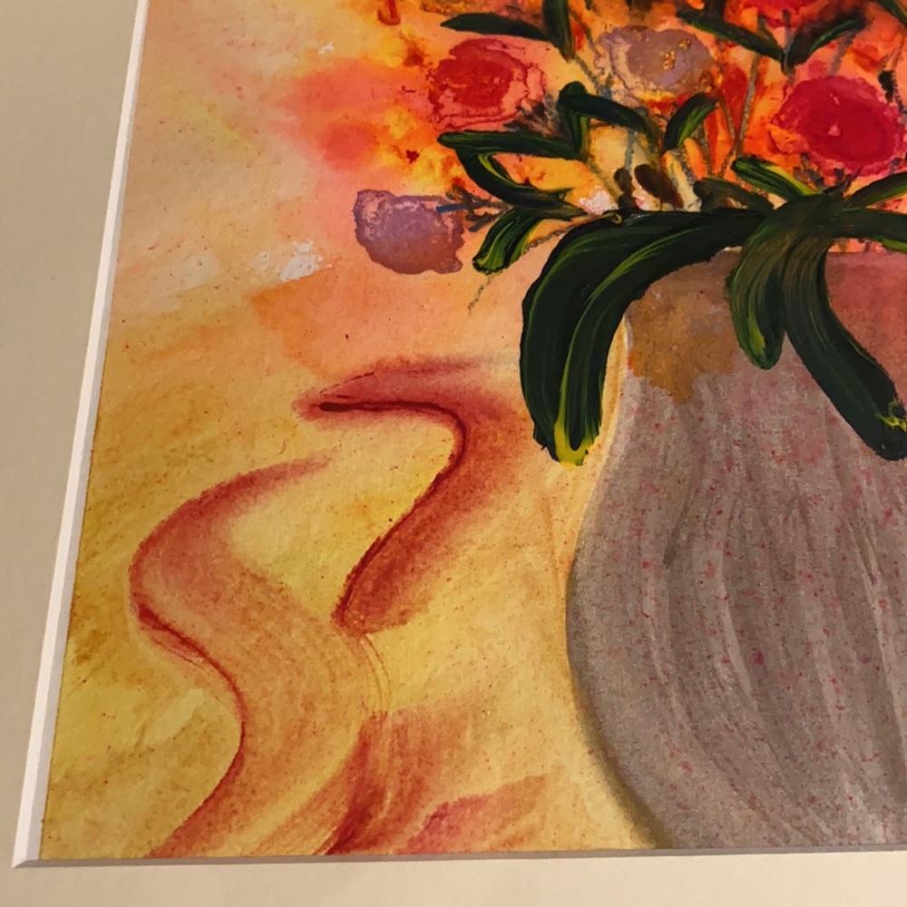 Original Watercolor 16x20 Grandma’s Love - Picture 6 of 7